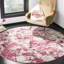 Tapis abstrait rose / ivoire Strasser-1227344265