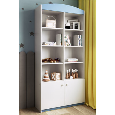 Cicero 186.20cm H X 90cm W No Subject Standard Kids Bookcase