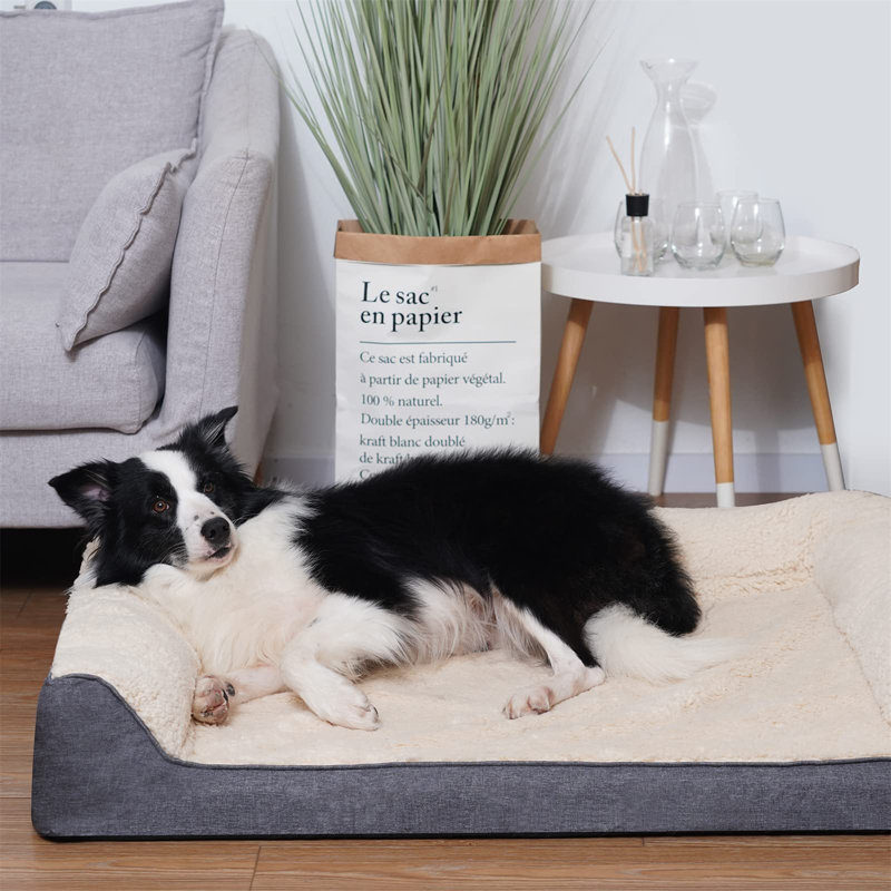 Turley Suede Pet Bed, Grey