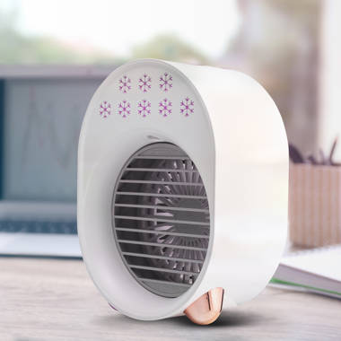 Mini Fan, Kloudic 6000 mAh Small Personal Fan with 3 Speeds with