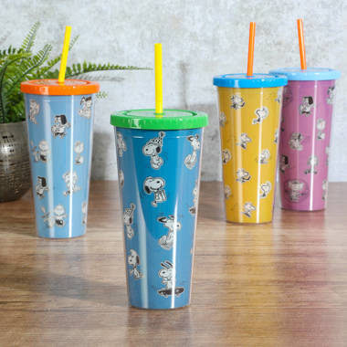 Disney Lilo & Stitch Cool Coconut Color-Changing Plastic Tumbler | 24 Ounces