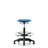 Huron Adjustable Height Ergonomic Lab Stool with Footring Pedestal Base-955848272-955848301