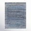Caila Geometric Handmade Flatweave Recycled P.E.T. Area Rug in Blue/Gray-846183896
