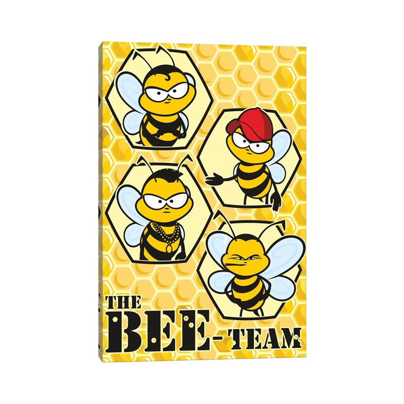The Bee Team by James Lee - Wrapped Canvas Gallery-Wrapped Canvas Giclée, 30.48cm H x 20.32cm W