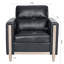 Chaise d'appoint rembourrée Rashieka-576082242