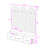 Wood Hall Tree with Entryway Bench, Coat Rack, 8 Hooks and 3 Drawers-157098576
