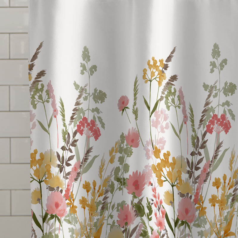Countryside Floral Shower Curtain