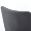 Chaise de salle à manger en polyuréthane avec pieds en fer plaqué or-92578470