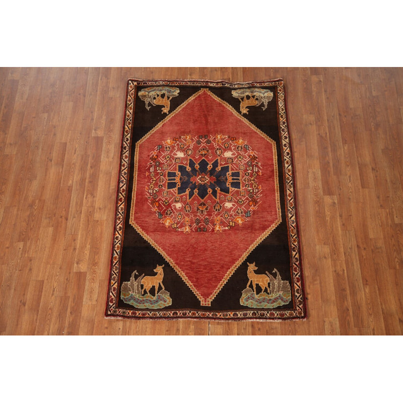 Tapis traditionnel à teinture végétale 4 x 6