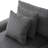 Defino U-Shaped Corduroy Sectional Sofa with Bluetooth, USB Charging & Ottomans-114473872