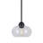 Hinrichs 1 - Light Matte Black Single Pendant