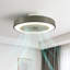 Brycon 50cm Ceiling Fan with LED Lights Remote Controlled Adjustable Speed and Dimmable Brightness-1562466815