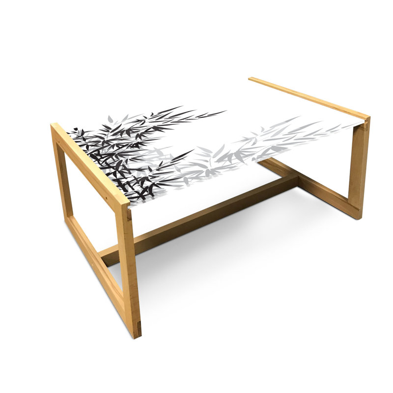 Jacbo Trestle Coffee Table, 40cm H x 91cm W x 62cm D