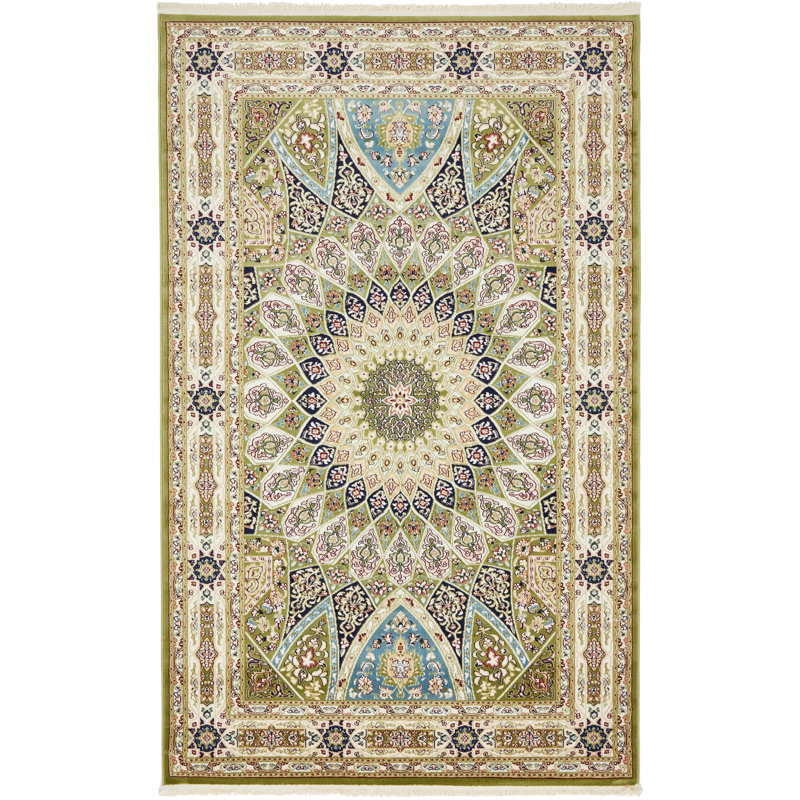 Jackson Oriental Indoor Rug, Rectangle 5'3" x 8'