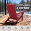 Chaise Adirondack pliante pour l'extérieur -124605916-133403030