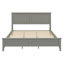 Lit plateforme contemporain en bois-290289464