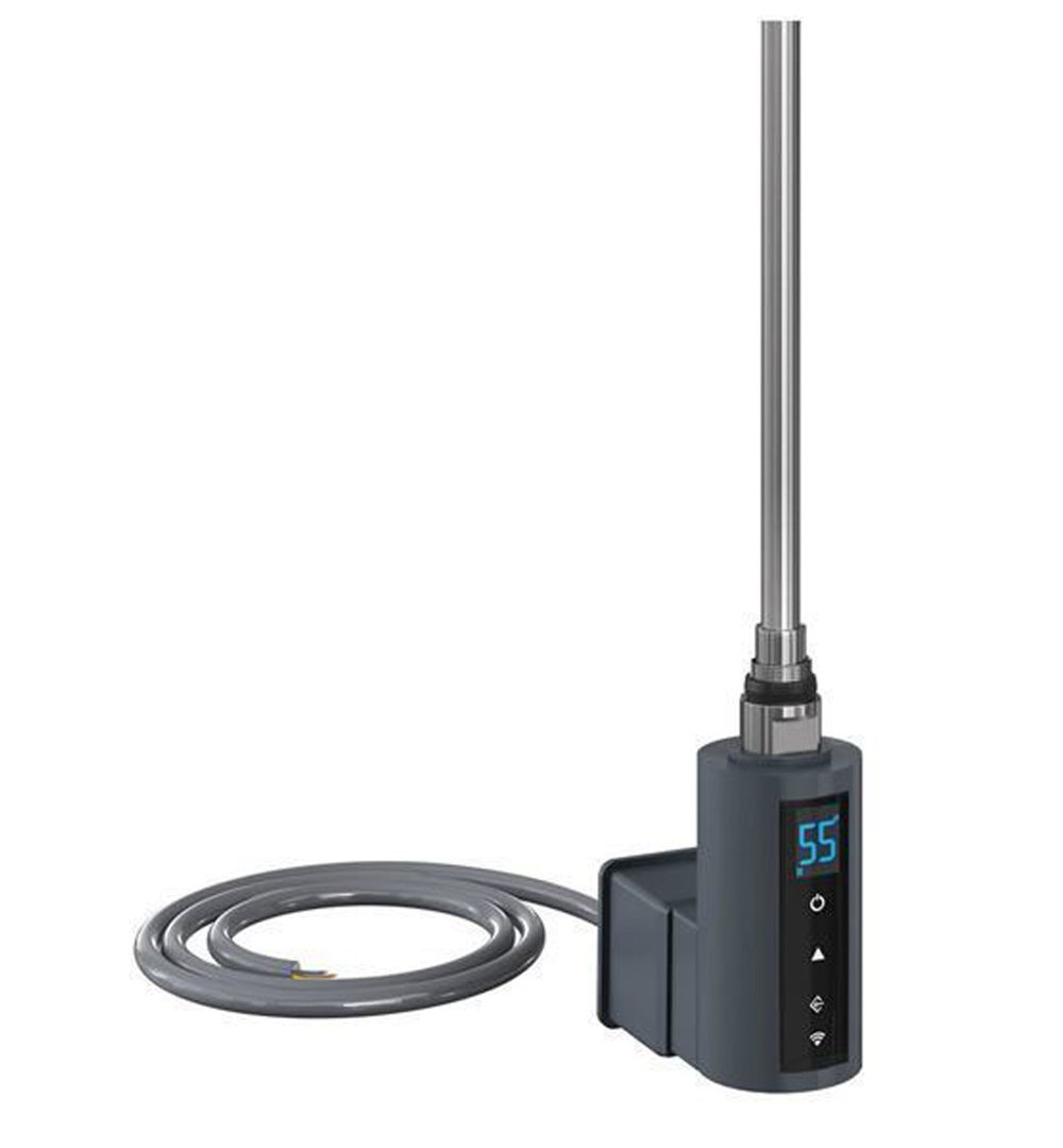 Thermostatic Heating Element With Wifi & 2/4Hrs Booster - 300Watt Chrome