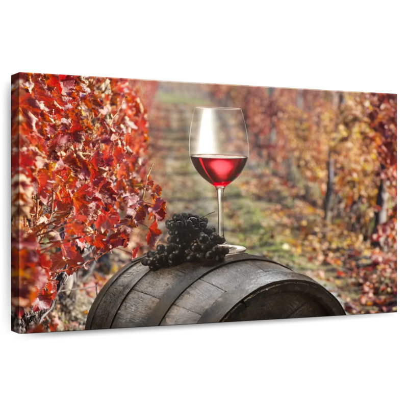 Vin rouge Yarlin Napa County, H 26 po x l 39 po
