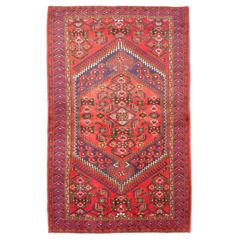 Tapis rouge Andelz 4 pi 3 po x 6 pi 8 po