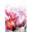 Abstrait tulipes floues