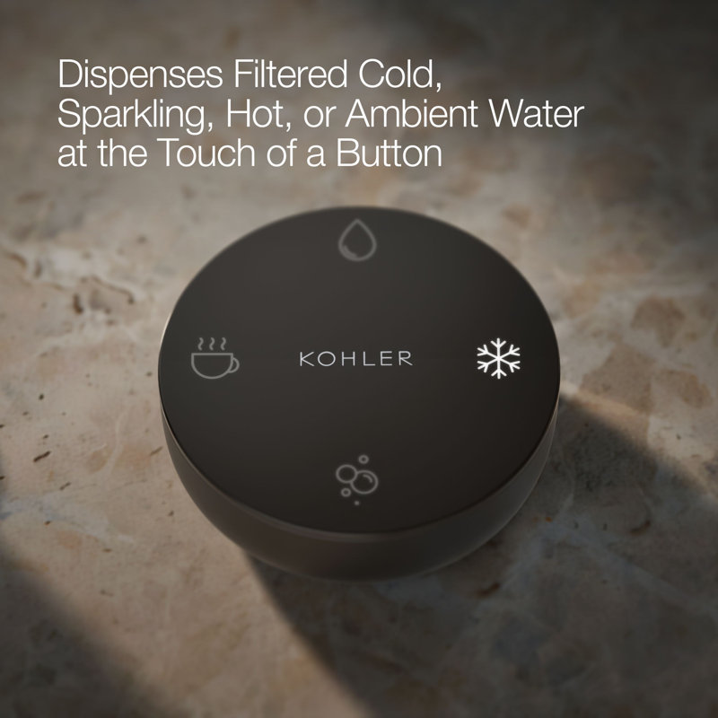 Aquifer4-In-1 Short Arc Beverage Faucet, Matte Black