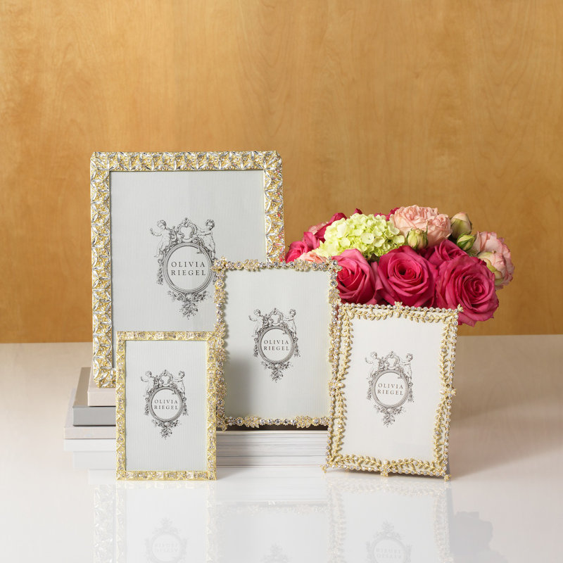 Remy Metal Picture Frame, 4" x 6", Gold