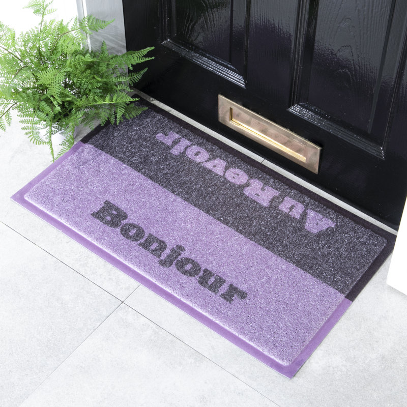 Inglesbatch Non-Slip Floral Indoor Doormat