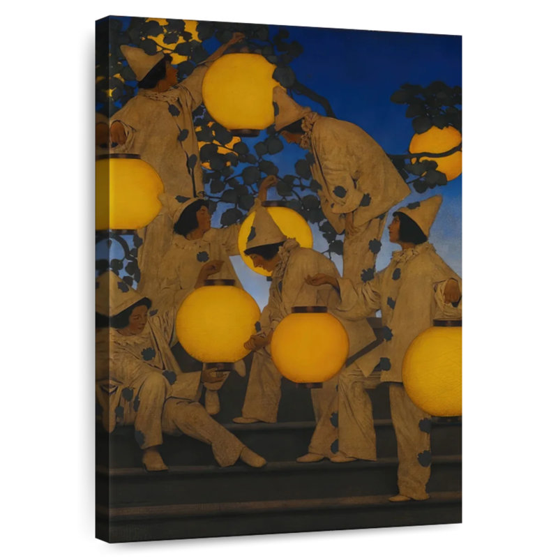 Leisha The Lantern Bearers, 36" H x 24" W