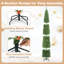 Arbre de Noël artificiel 9 pi avec lumières DEL blanc chaud-275223463