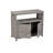 Wooden Patio Bar Table Set with Storage, Buffet Cabinet Sideboard for Outdoor and Indoor