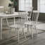 Ensemble de 2 pièces pour chaise de salle à manger rustique moderne de style campagnard au design rétro, facile à assembler-1403161760
