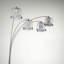 Salon moderne de luxe classique élégant à plusieurs têtes de lampe à arc en forme de demi-lune radiant incrusté de cristal tiges métalliques élégantes salon-1464582533