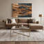 «Hawaiian Tapa», art mural sur toile mauve-1706053918