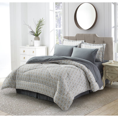 Baffle Box Stitch Comforter Set