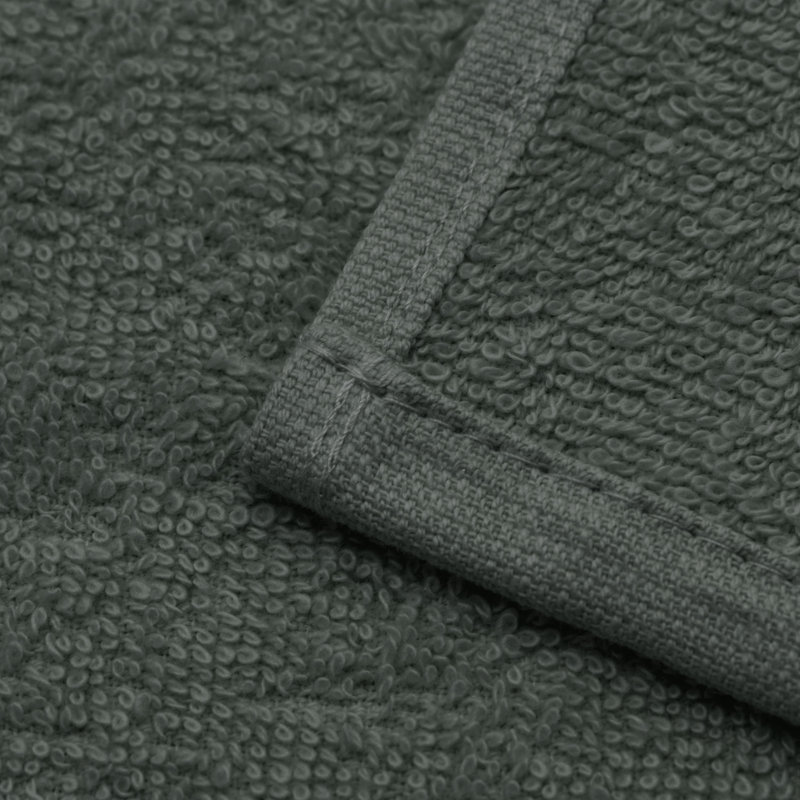 Midweight Fingertip Towel, Anthracite