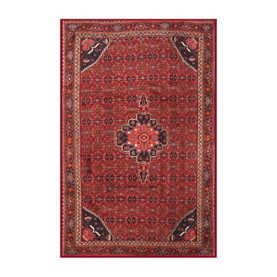 Tapis de style oriental rouge
