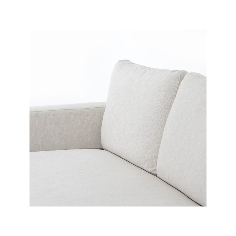 Dom Sofa, Bonnell Ivory Polyester Blend