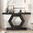 Ethereal 55.1" Farmhouse Wood Console Table-1945016183