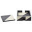Resin Square 4 Piece Coaster Holder Set
