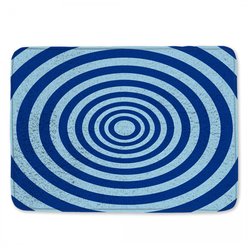 Tapis de bain Concentric, 34in W x 21in L