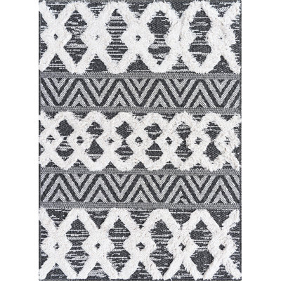 Jordalier Cotton Geometric Indoor Rug
