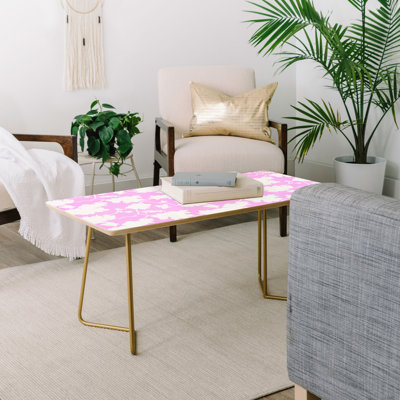 Jacqueline Solid Wood Top Coffee Table
