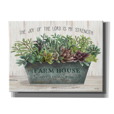 «The Joy of the Lord» par Cindy Jacobs, art mural sur toile