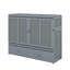 Queen Murphy Bed With USB And Drawer-121087757
