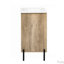 Meuble-lavabo moderne en bois 30 po