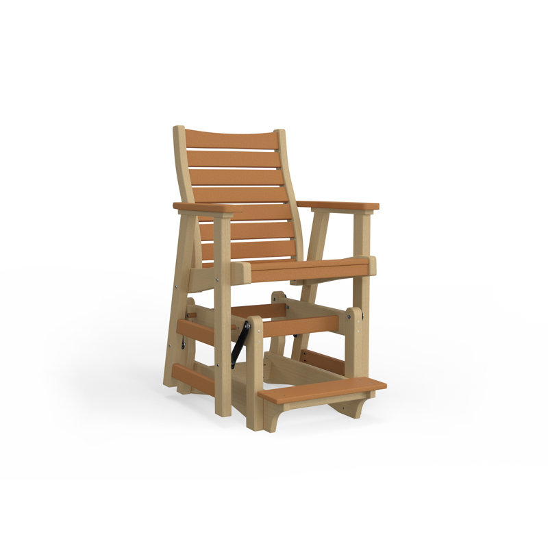 Bristol Outdoor Bar Stool, Nature, Seafoam