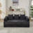 Chenille Convertible Sofa Bed: Foldable Mattress Couch, Floor Lounge, Armrest Support-299494759