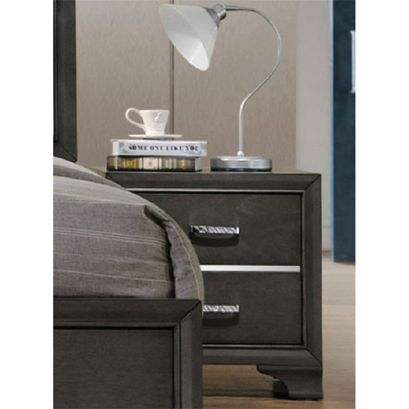 Ensemble de chambre à coucher standard 4 pièces Varlano