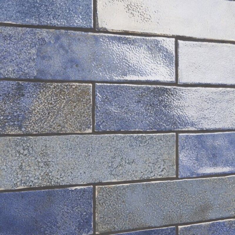 Kalay 3x12 Glossy Ceramic Subway Tile, Blue