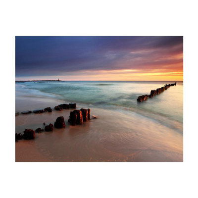 Plage d'Algia - lever de soleil, murale